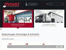 Tablet Screenshot of ikmaier.com